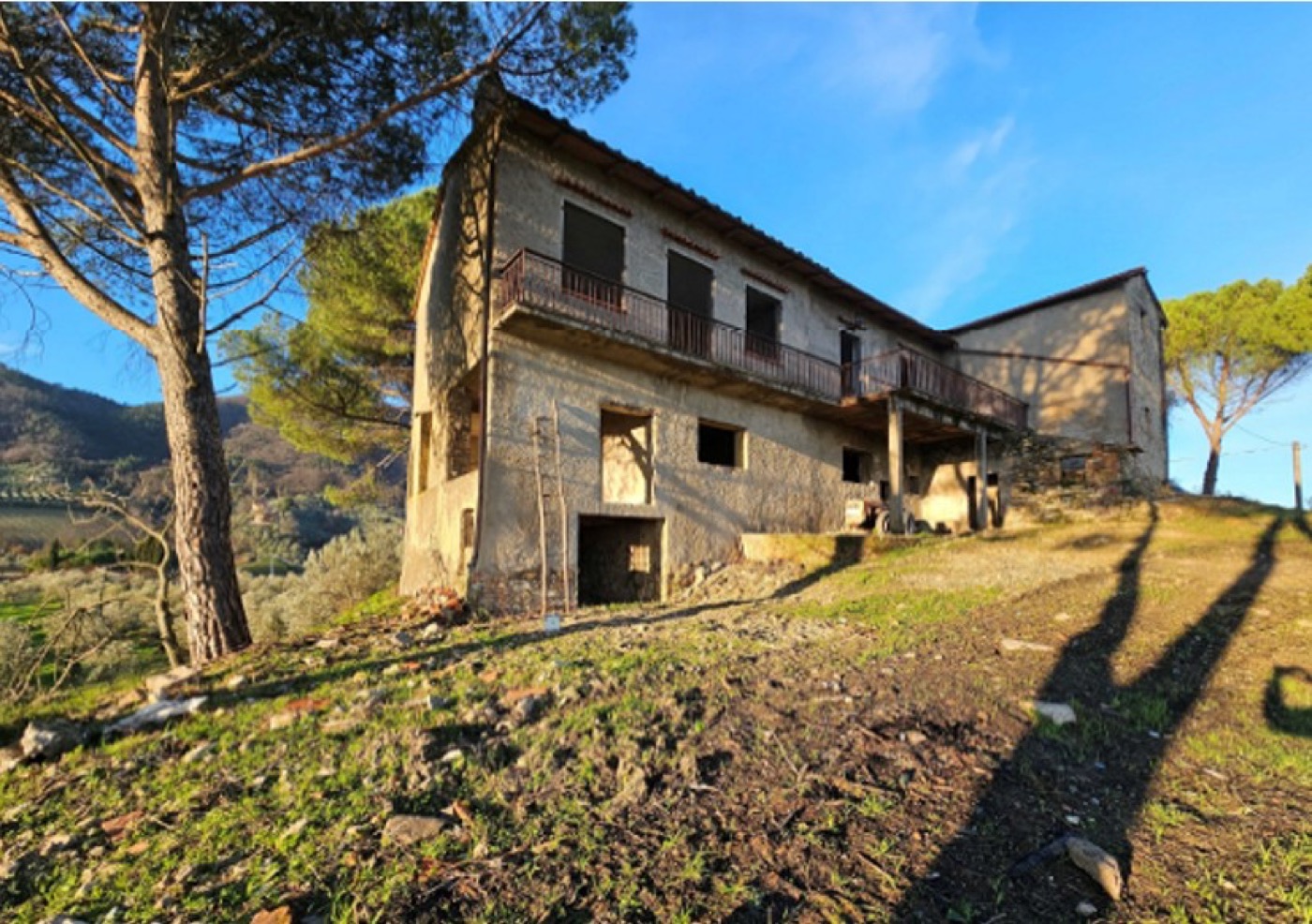 Casa colonica oggetto di miglioramento sismico a Quarrata