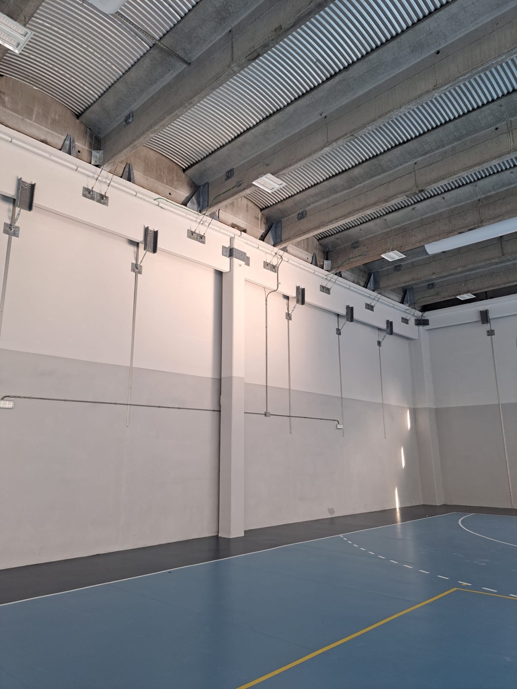 Elemento strutturale della palestra scolastica